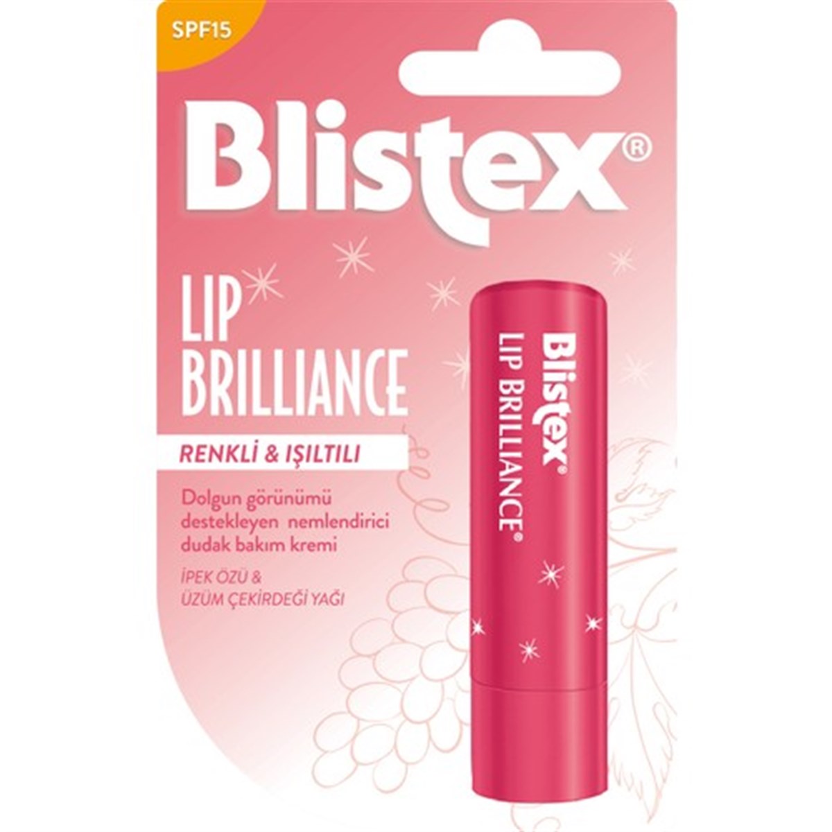 Blistex Lip Brilliance Dudak Koruyucu Spf15 3.7gr -LeylekKapıda.com