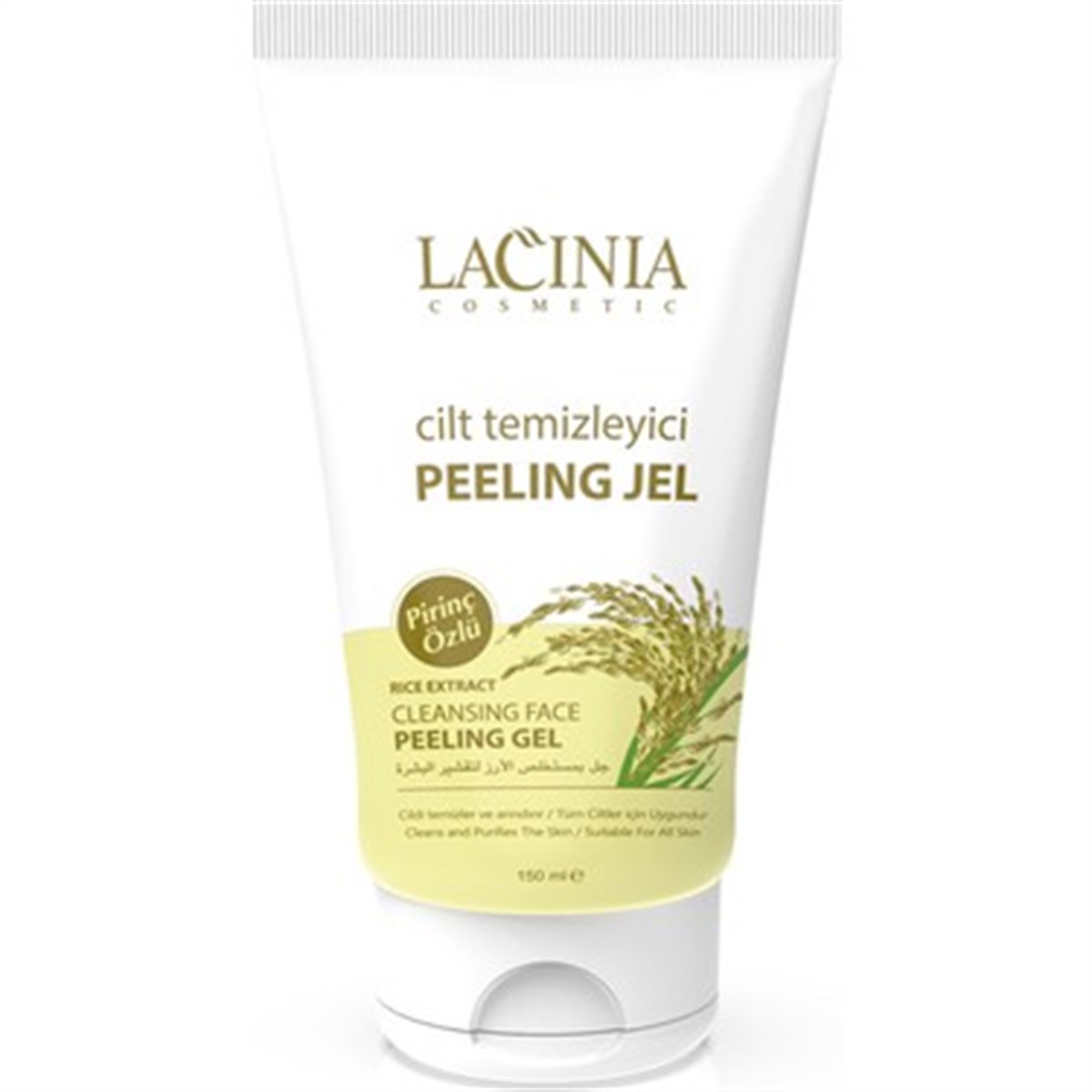 Lacinia Face Cleansing Peeling Gel 150 ml.-LeylekKapida.com