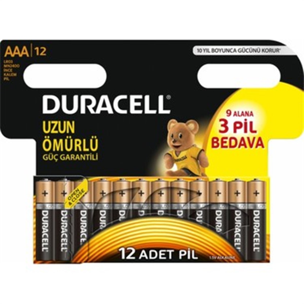 Duracell AA Battery 12 pcs (9 Get 3 Free)-LeylekKapida.com