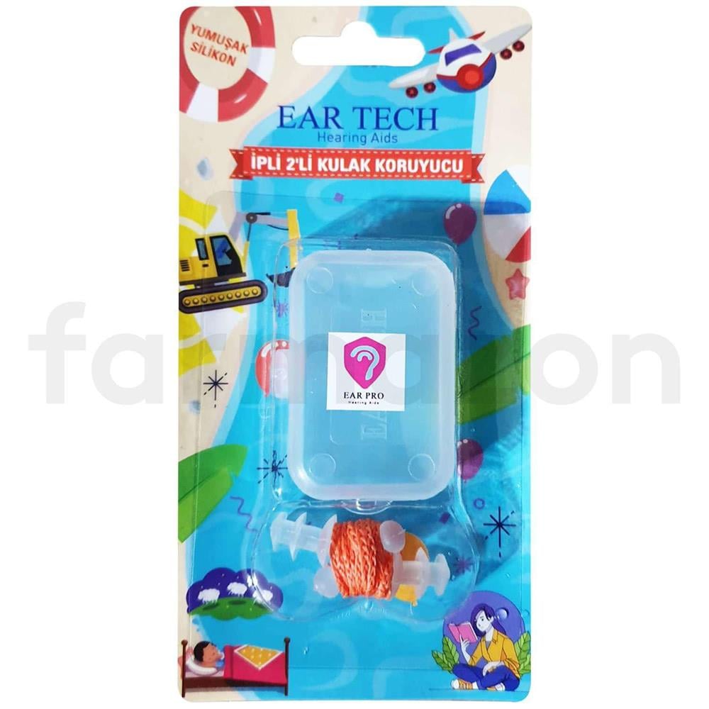 Ear Tech Kulak Tıkacı Silikon İpli 