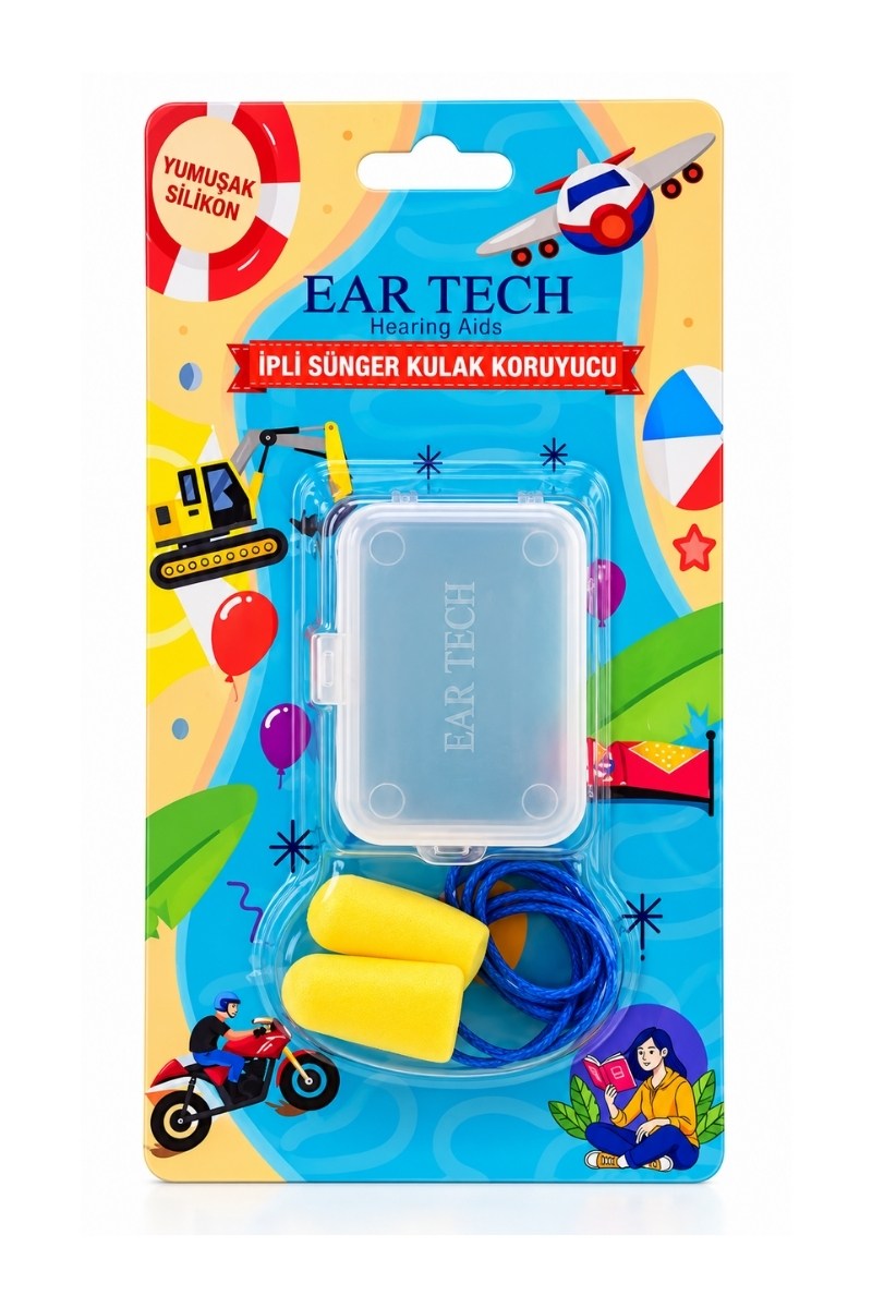 Ear Tech Kulak Tıkacı Süngerli