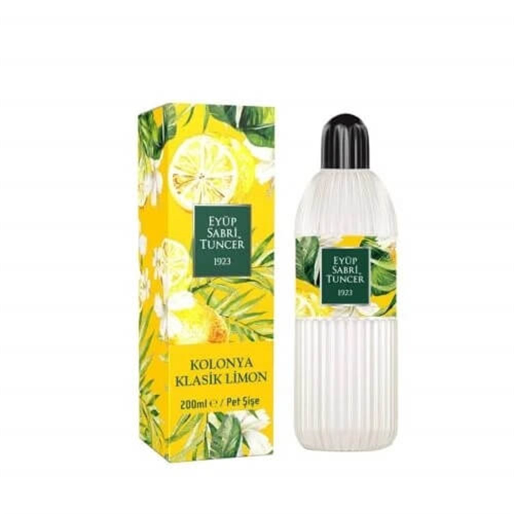 Eyüp Sabri Tuncer Kolonya Klasik Limon Pet Şişe 400 ml