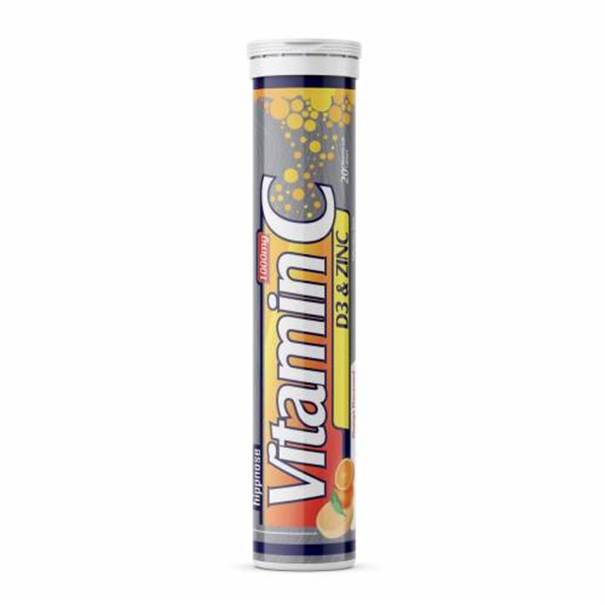 Hippnose Vitamin C + Çinko + Vitamin D3 İçeren 20 Efervesan Tablet