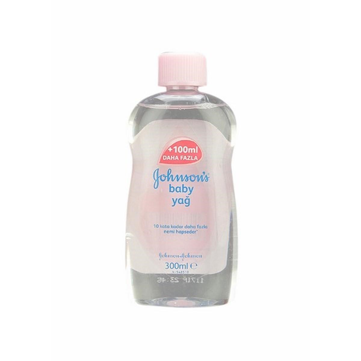 Johnson's Nemlendirici Bebek Yağı 300 ml