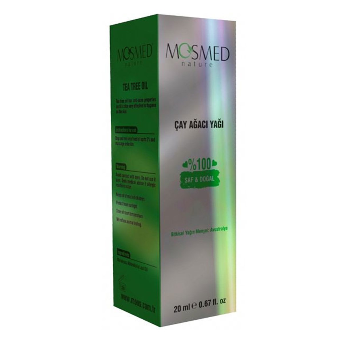 Mosmed Doğal Çay Ağacı Yağı 20 ml