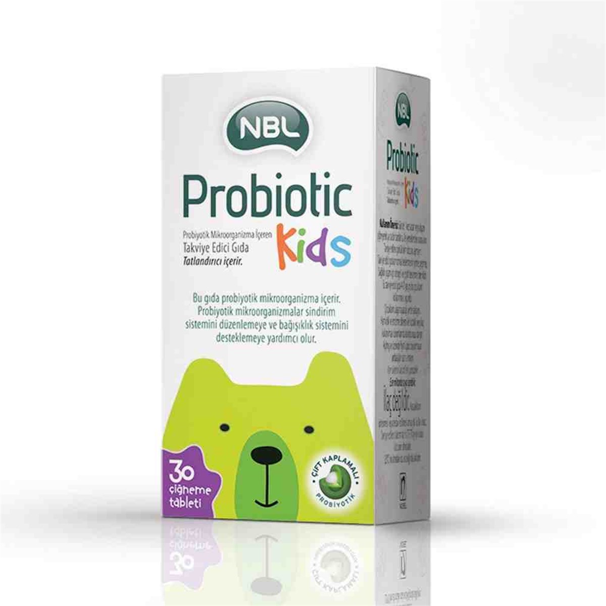 Nbl Probiotic Kids 30 Chewable Tablets-LeylekKapida.com