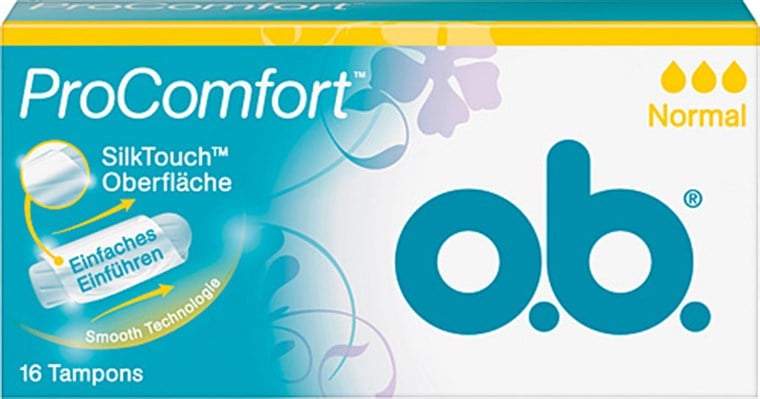 O.B. ProComfort Normal Tampon 16 Adet