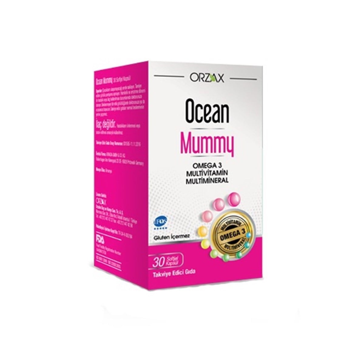 Ocean Mummy Multivitamin 30 Kapsül