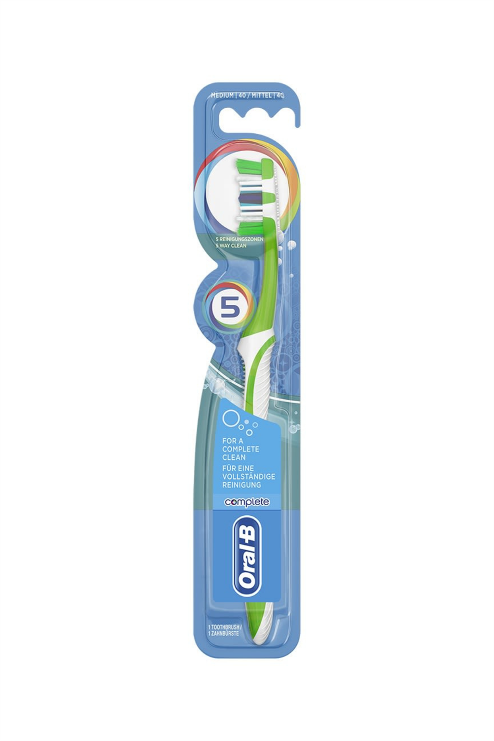 Oral-B Advantage Complete 5-Way Clean 40 Med