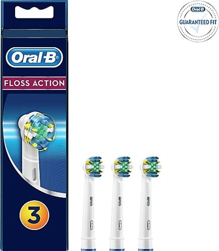 Oral-B Şarjlı Floss Action Yedek Başlık 3 Adet-LeylekKapıda.com