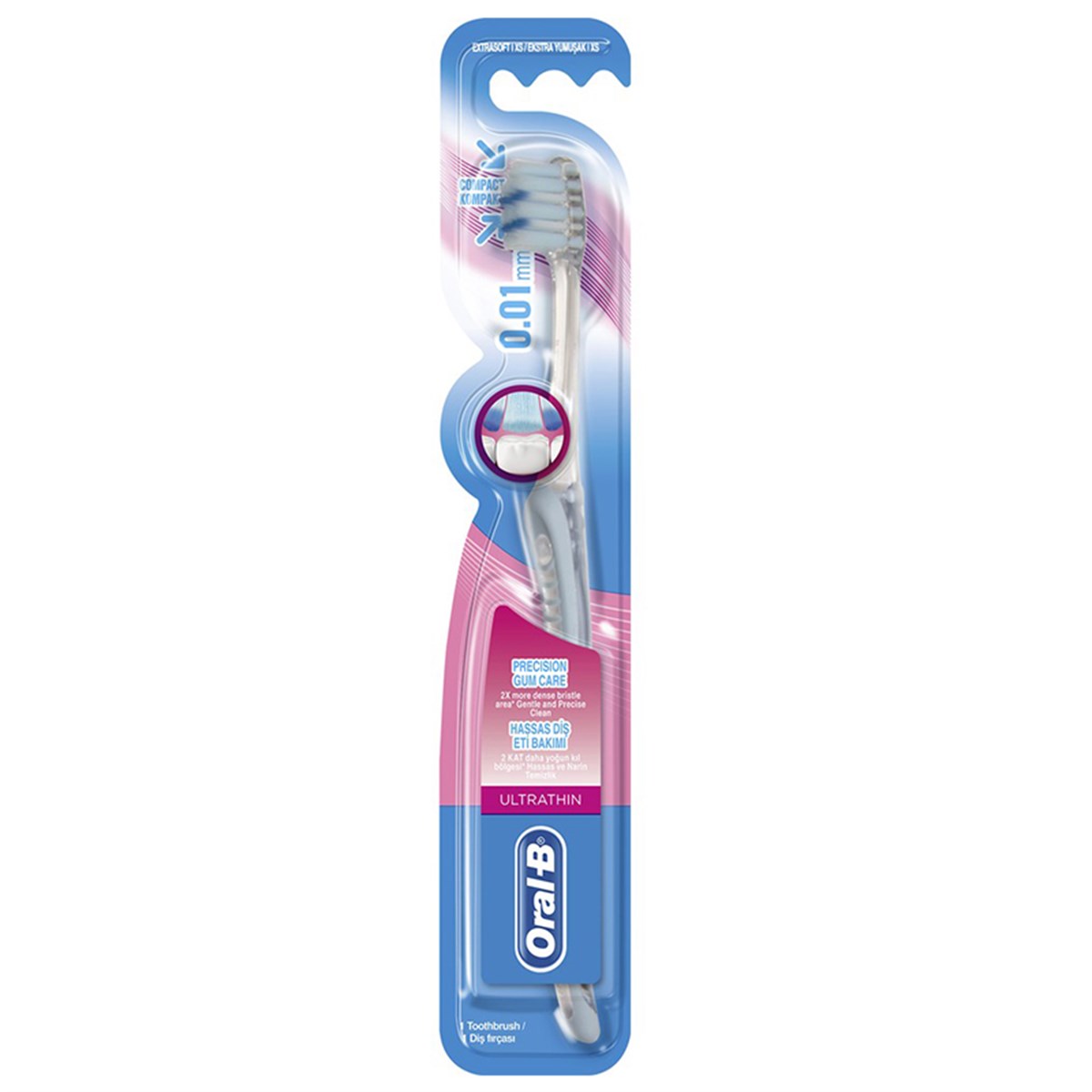 Oral-B Ultrathin Precision Gum Care Compact Diş Fırçası