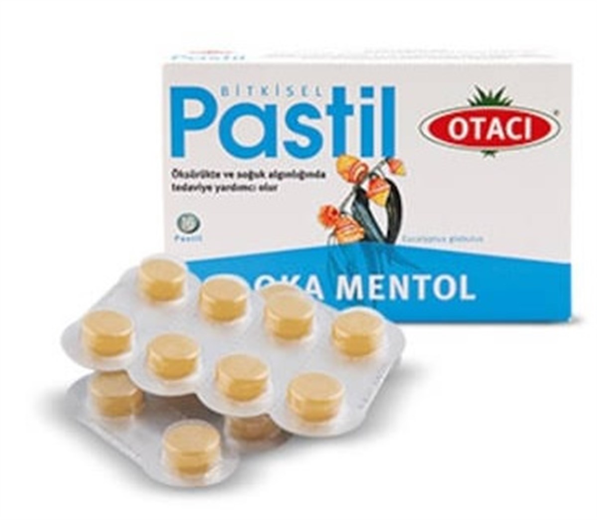 Otacı Oka Mentol Pastil 16 Adet