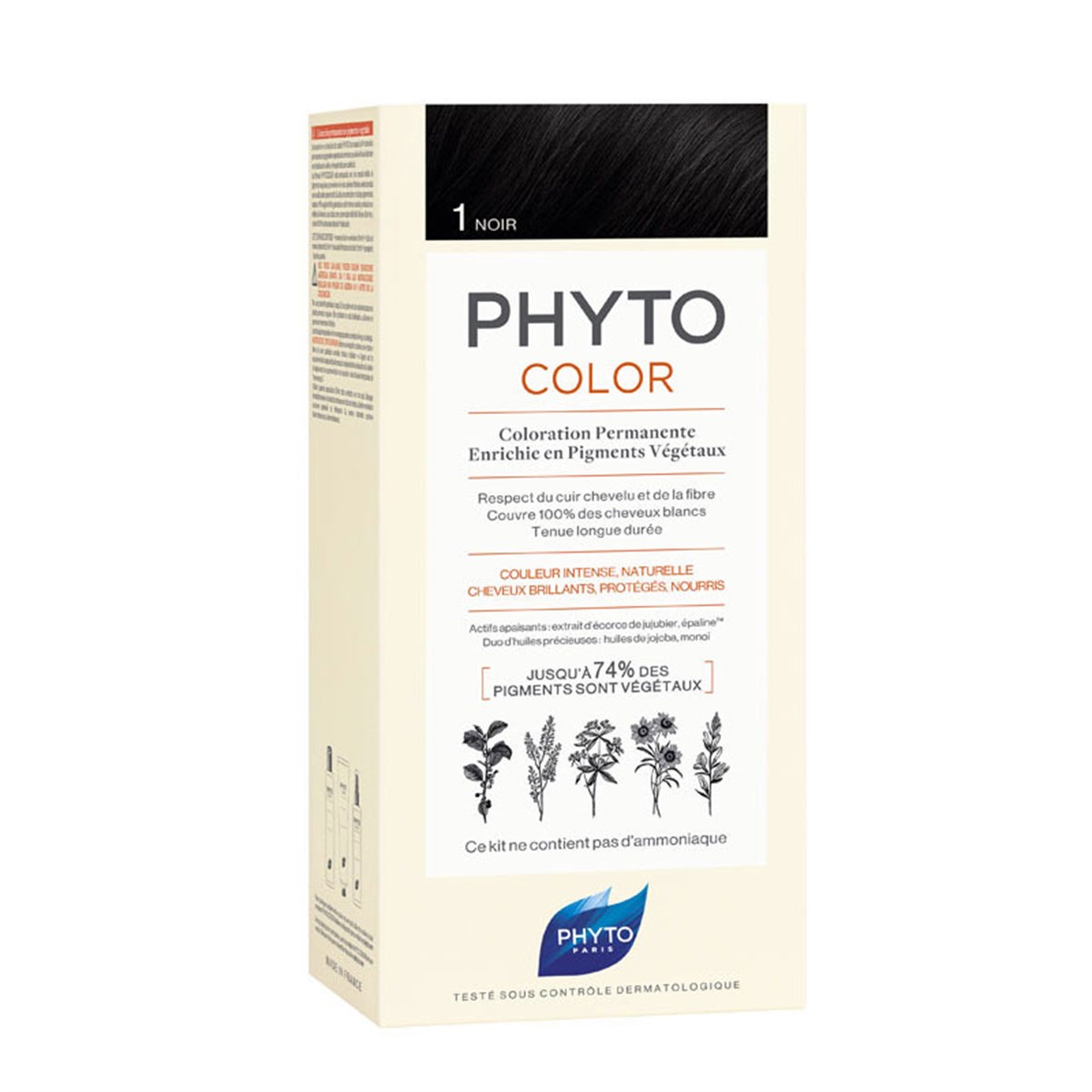 Phyto Phytocolor Bitkisel Saç Boyası - 1 Siyah