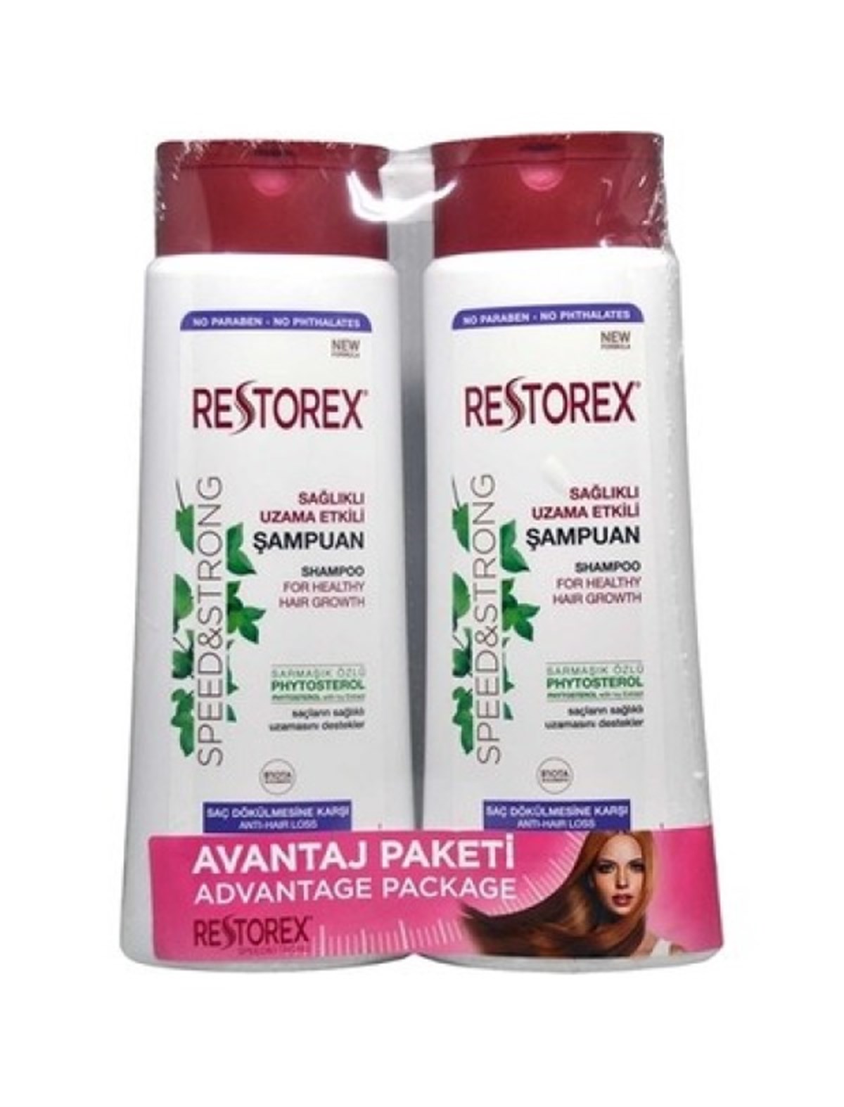 Restorex Shampoo For Dry Hair 500 ml + 500 ml-LeylekKapida.com