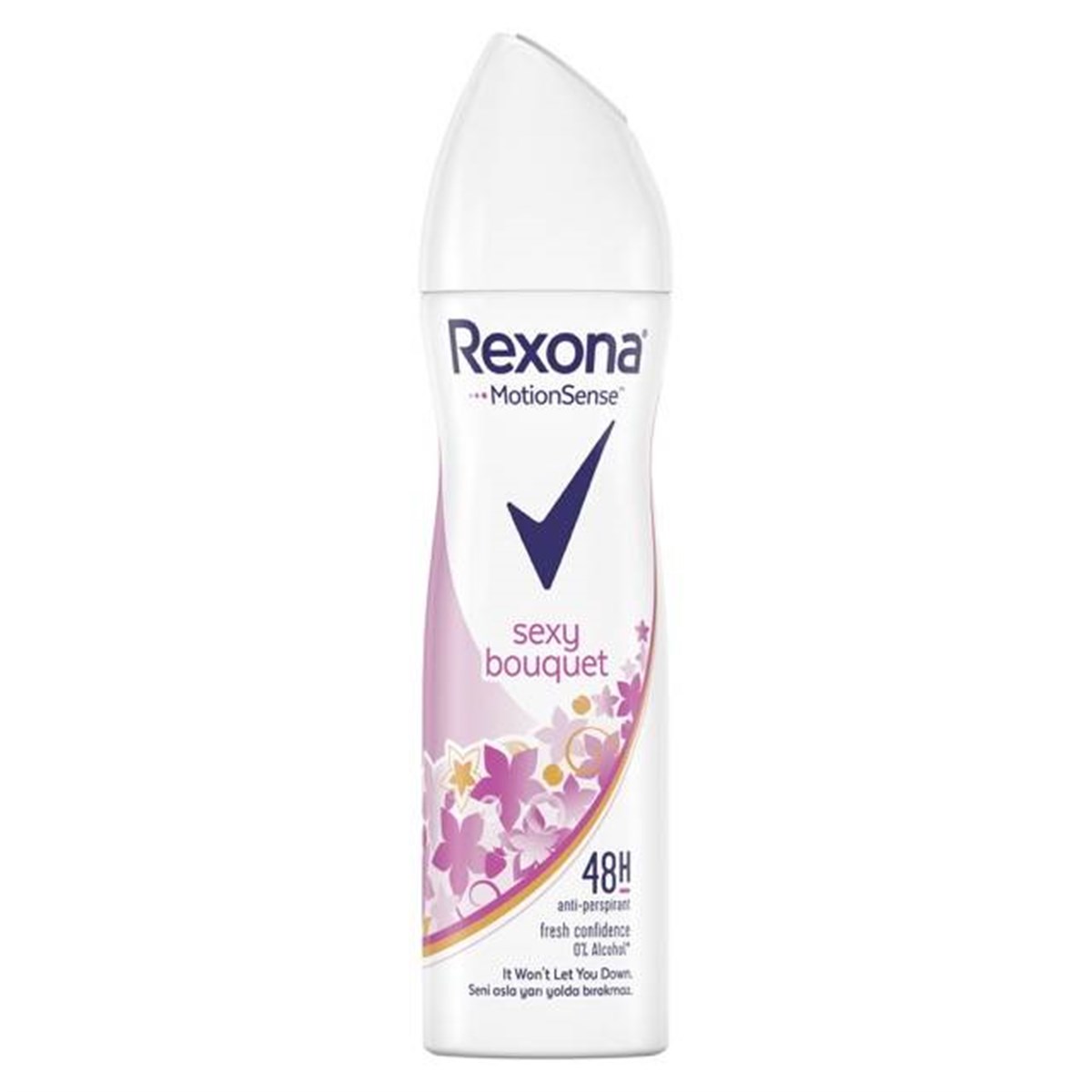Rexona Sexy Bouquet Kadın Anti-Perspirant Sprey Deodorant (1 x 150 Ml)