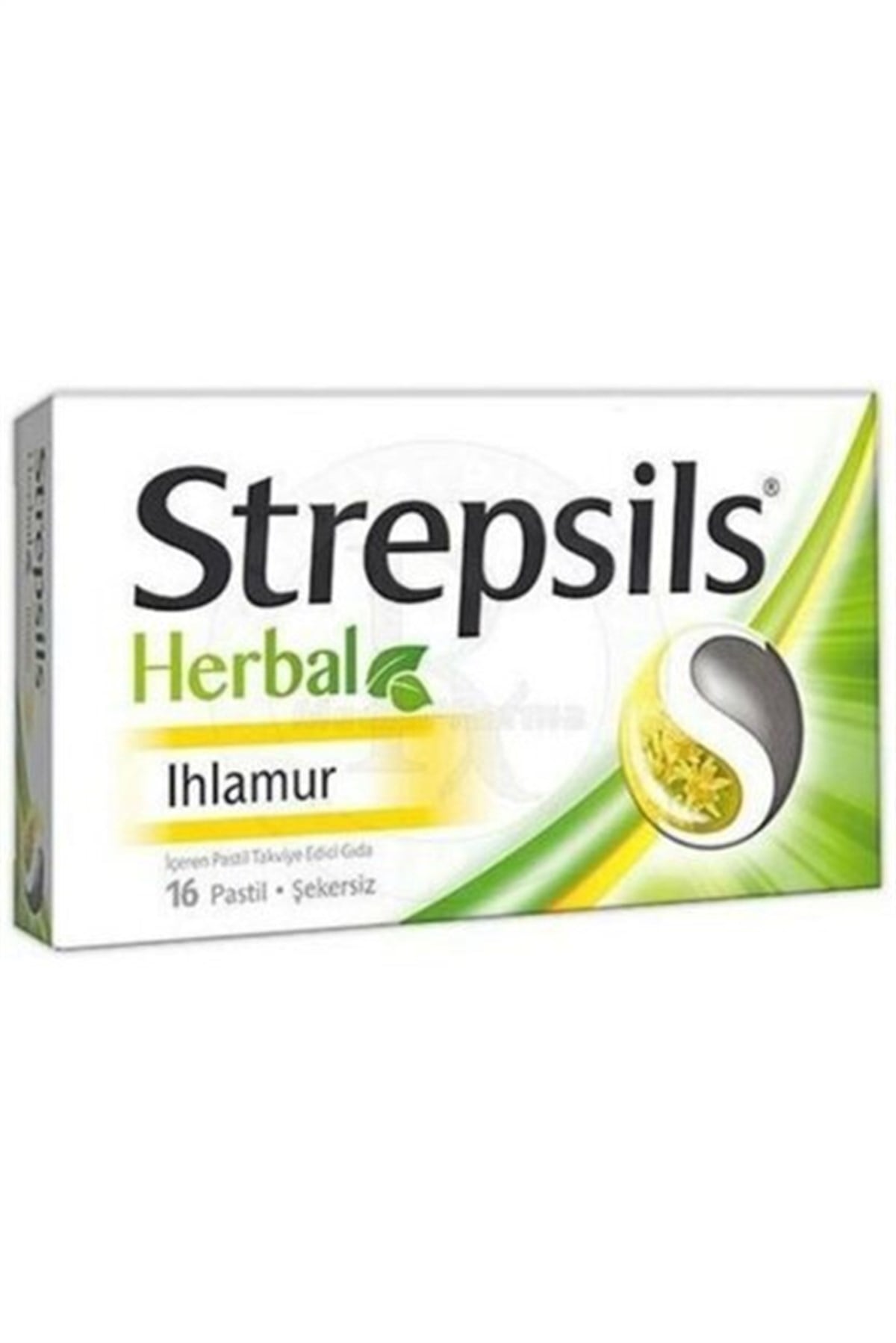 Strepsils Herbal Ihlamur Şekersiz Pastil