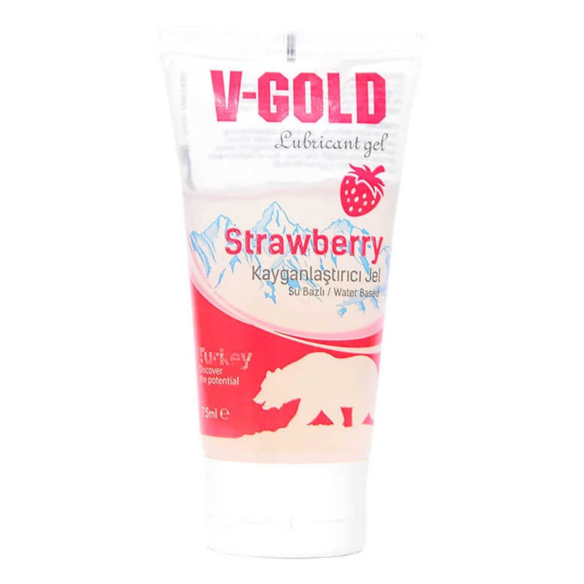 V-Gold Lubricant Kayganlaştırıcı Çilekli 100 ml