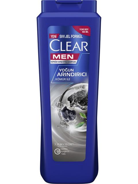 Clear Men Kepeğe Karşı Etkili Günlük Arınma ve Ferahlık Şampuan 485 ml