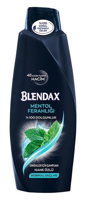 Blendax Mentol Ferahlığı Erkek Şampuanı 500 ml-LeylekKapıda.com
