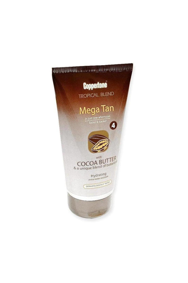 Coppertone Mega Tan Cocoa Butter Hızlı Bronzlaşma SPF4 150 ml