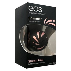 Eos Shimmer Lip Balm Sheer Pink 7 gr