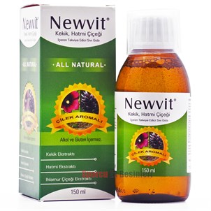 Newvit All Natural Doğal Şurup 150 ml