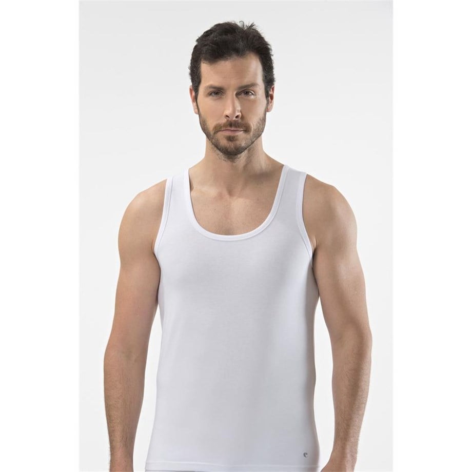 Cacharel 1301 Erkek Atlet Klasik - Beyaz