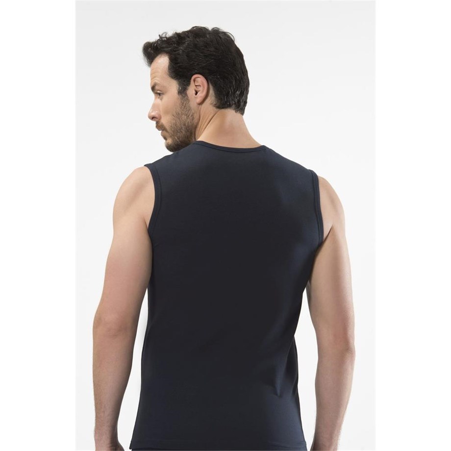 Cacharel 1303 Spor Erkek Bisiklet Yaka - Lacivert