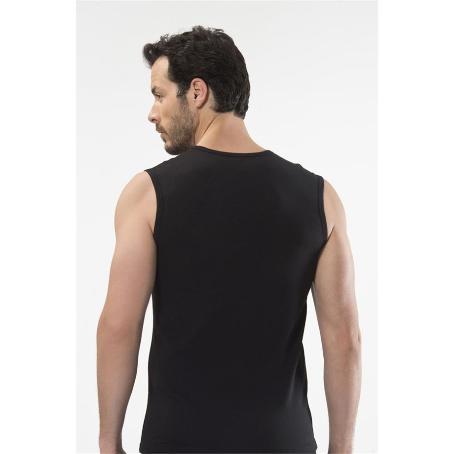 Cacharel 1304 Spor Erkek V Yaka - Siyah
