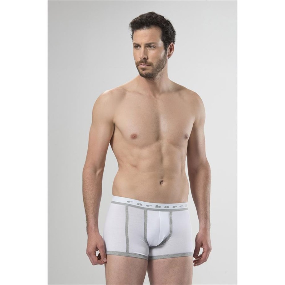 Cacharel 1322 İkili Boxer - Beyaz/Siyah