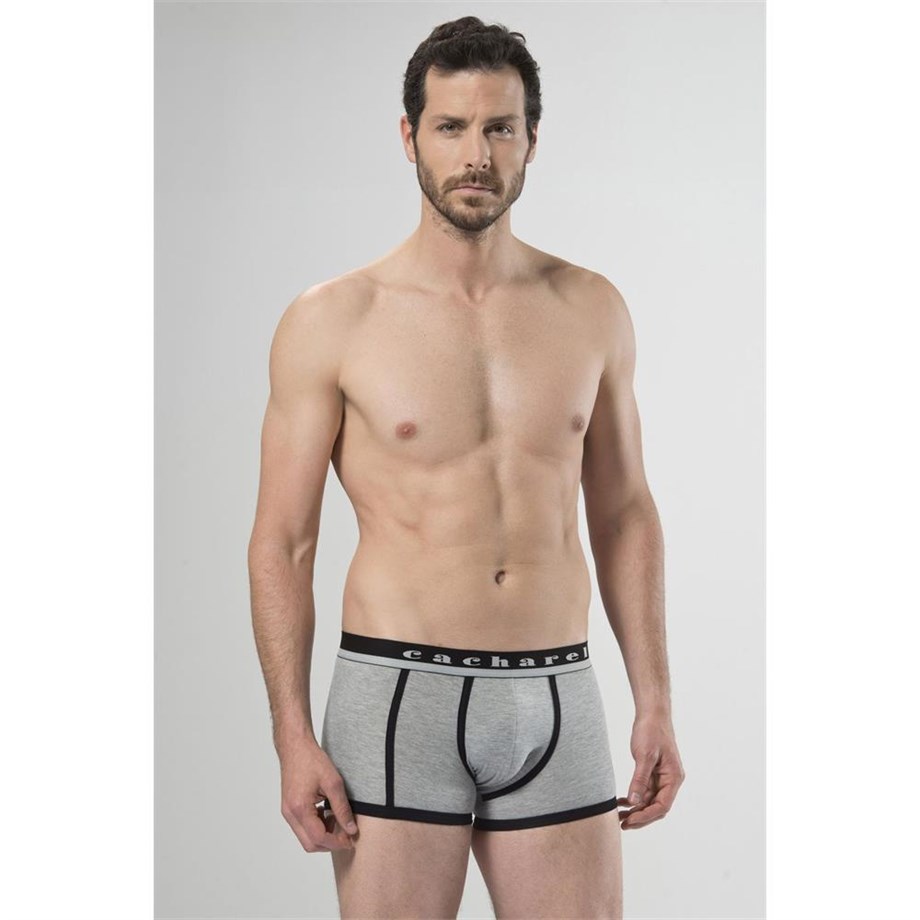 Cacharel 1322 İkili Boxer - Siyah/Gri Melanj
