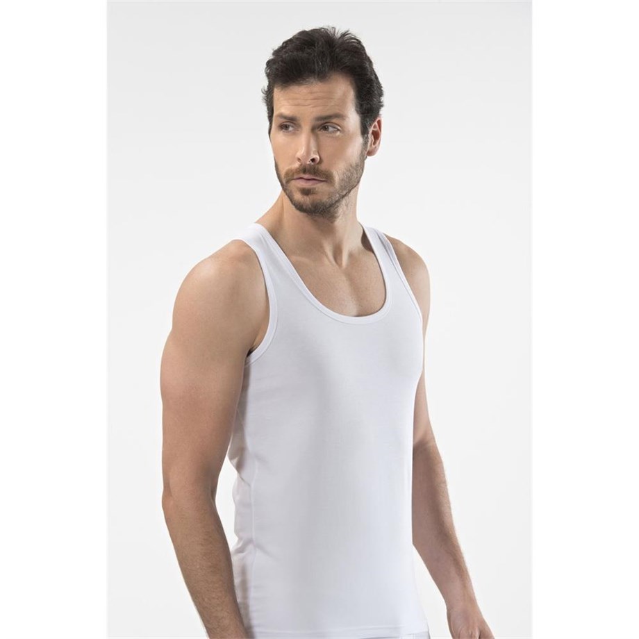 Cacharel 1401 Erkek Atlet - Beyaz