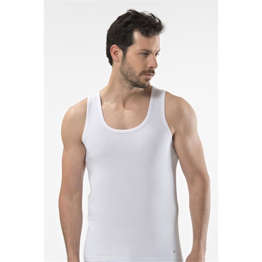 Cacharel 1401 Erkek Atlet - Beyaz