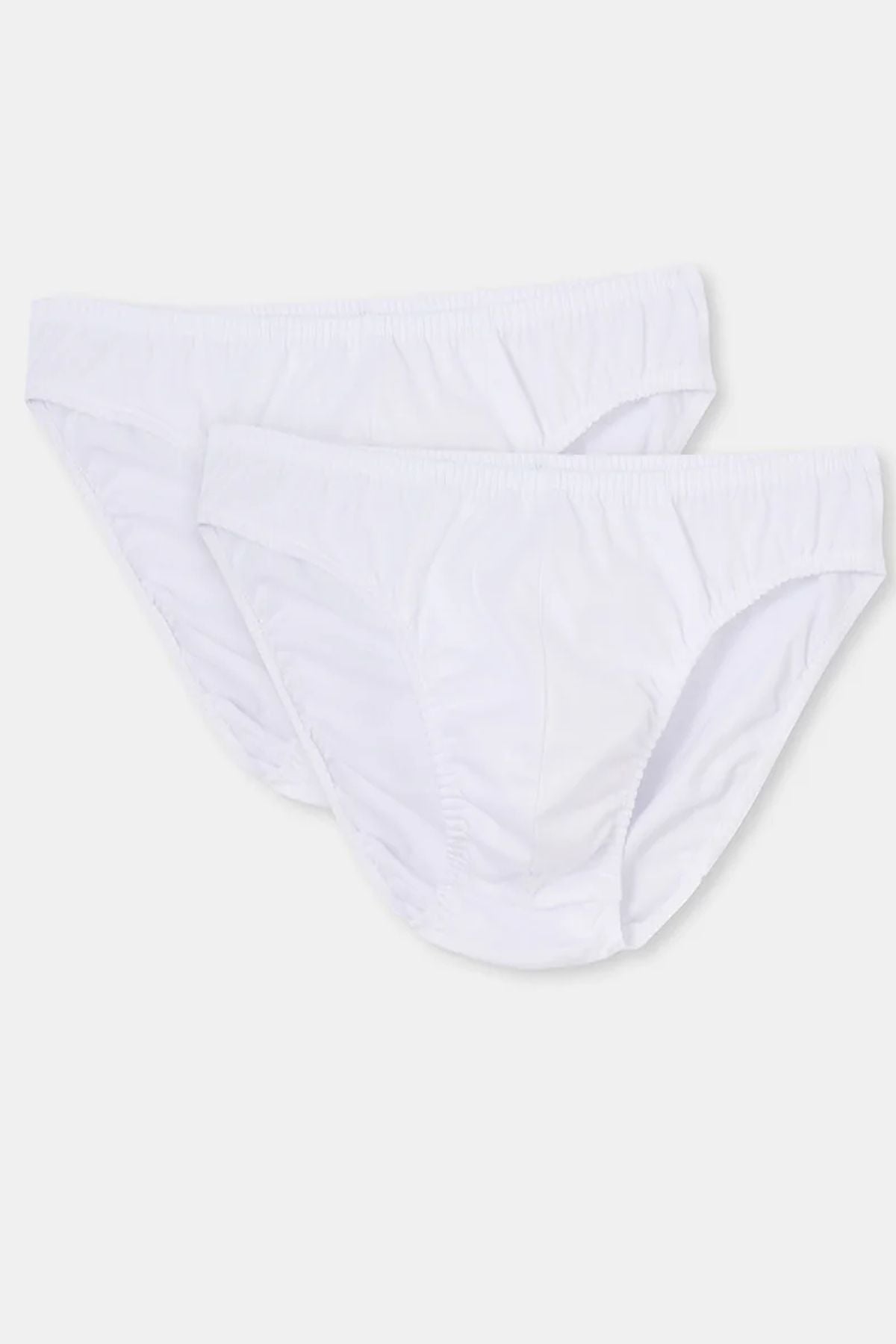 Dagi 1191 Erkek 2li %100 Pamuk Slip Külot-Beyaz