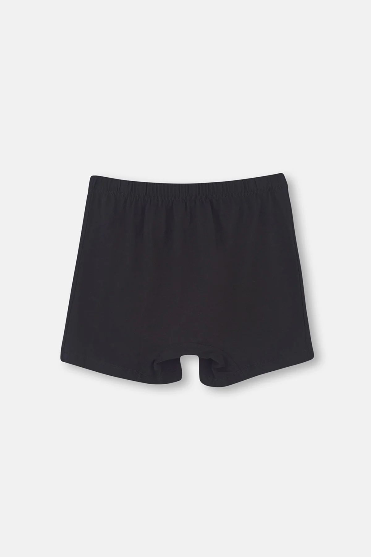 Dagi 1220 Erkek 2li %100 Pamuk Penye Boxer-Siyah