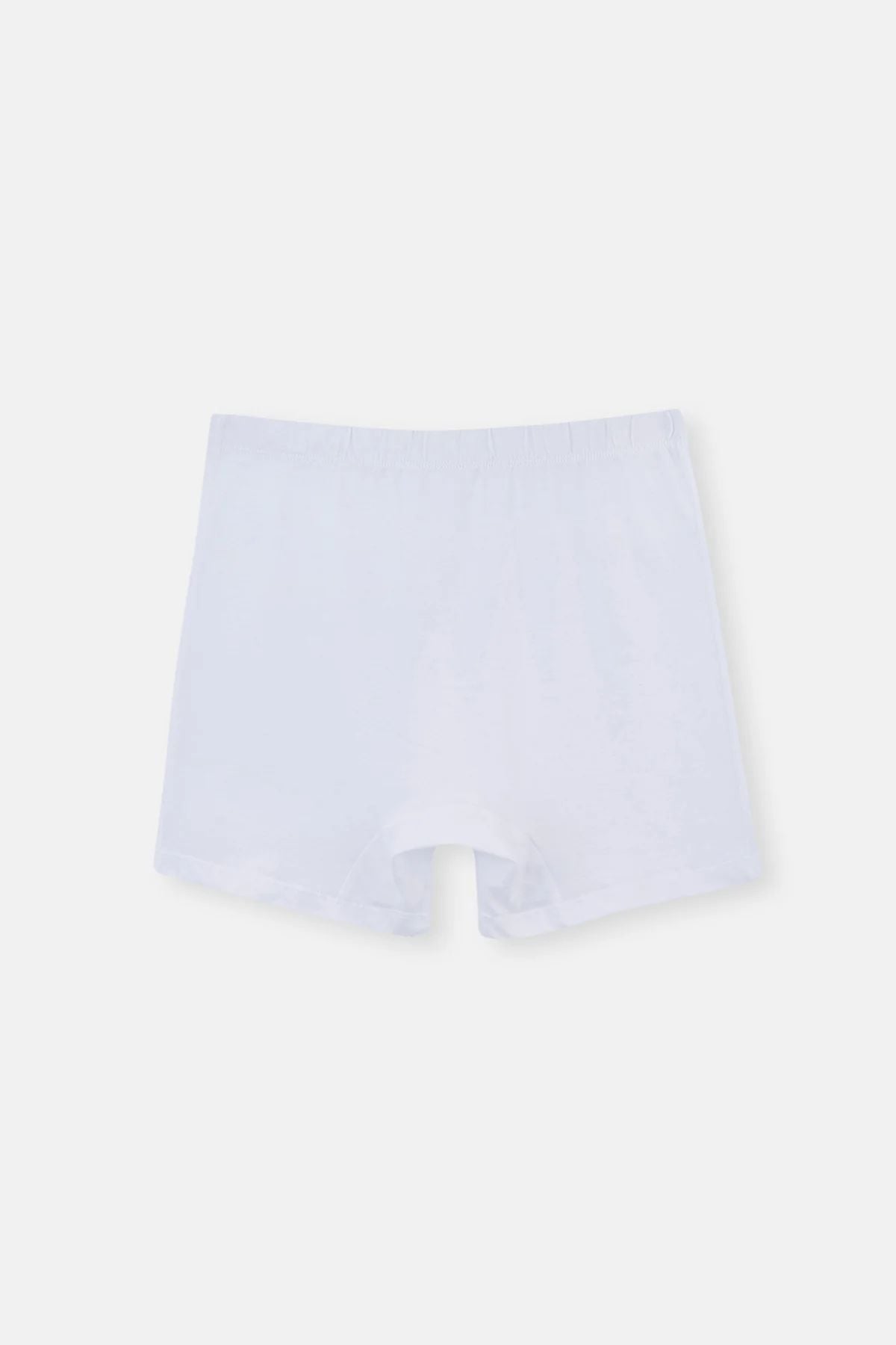 Dagi 1220 Erkek 2li %100 Pamuk Penye Boxer-Beyaz