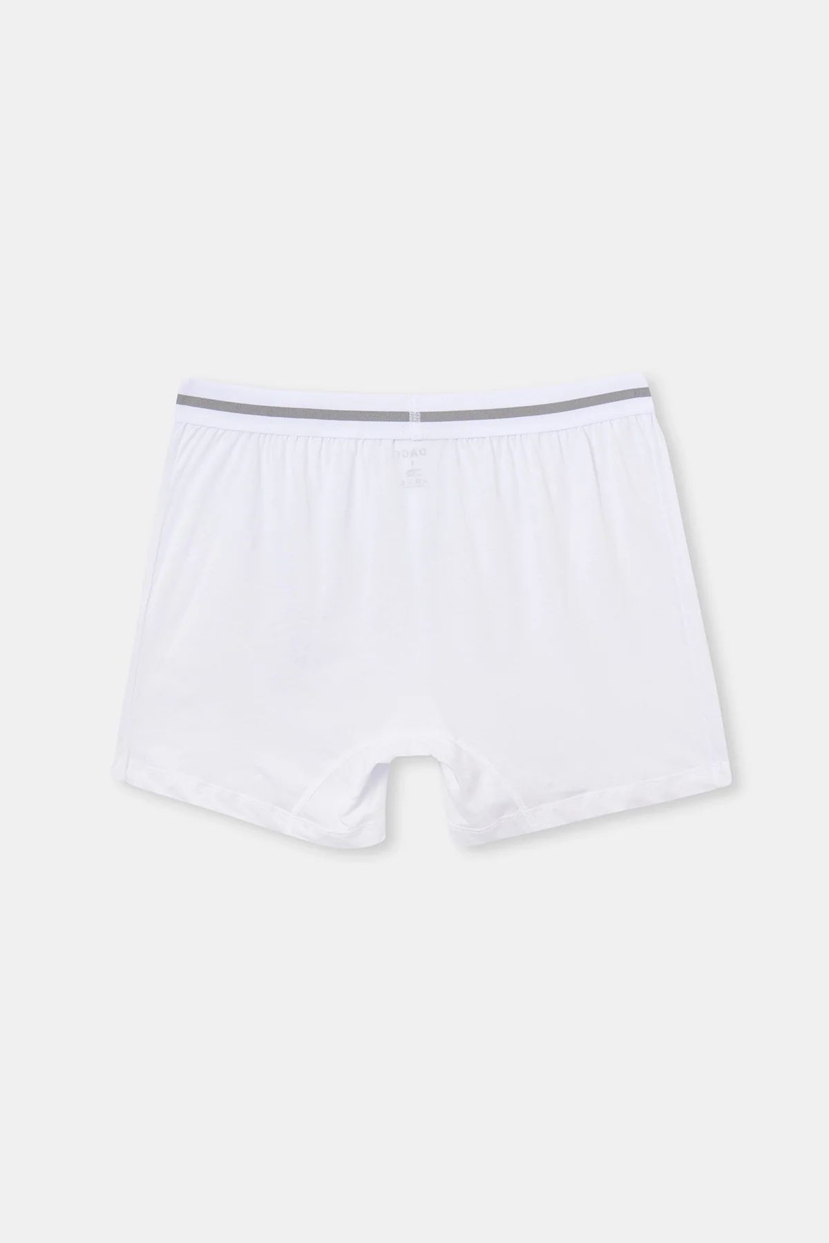 Dagi 3710 Erkek Penye Modal Boxer-Beyaz