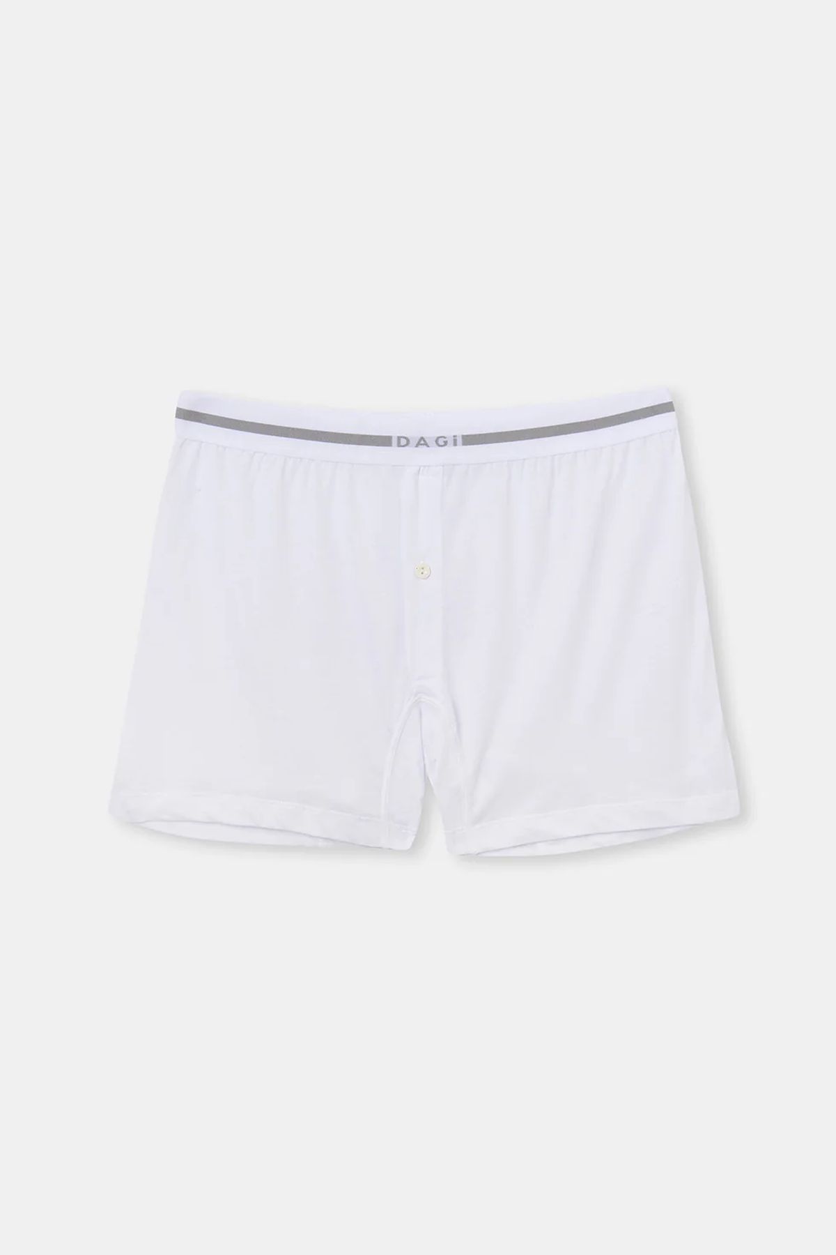 Dagi 3710 Erkek Penye Modal Boxer-Beyaz