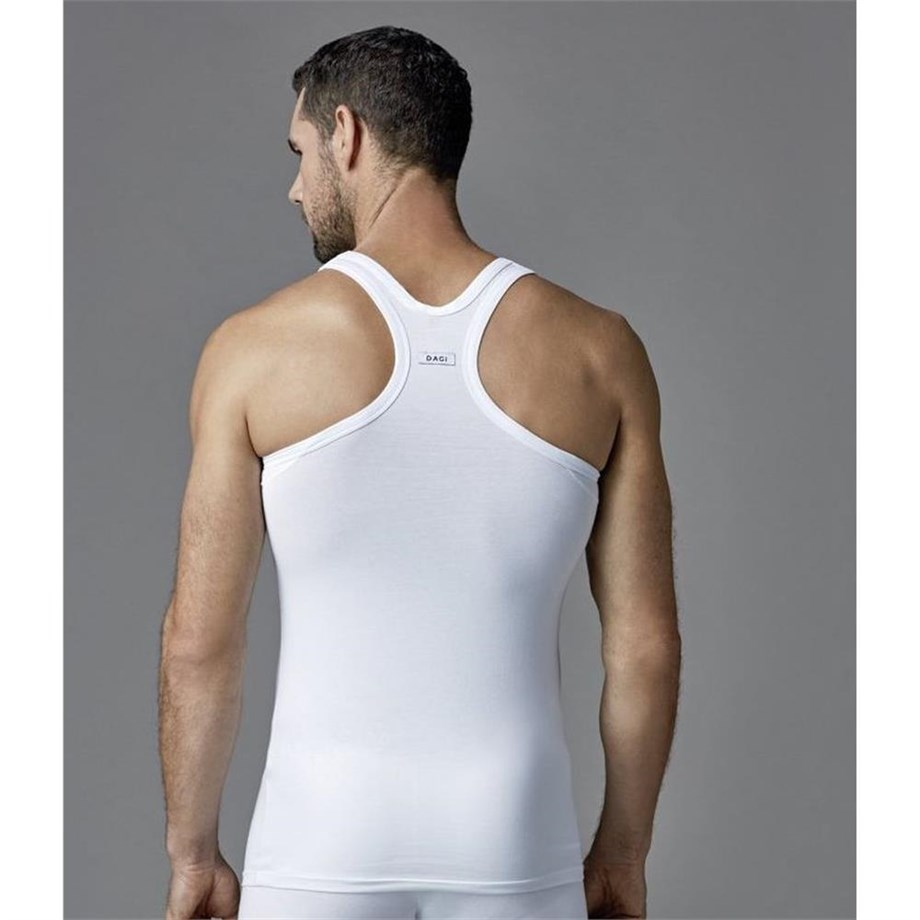 Eros ERS002 Compact Sporcu Erkek Atlet (İkili Paket) - Beyaz