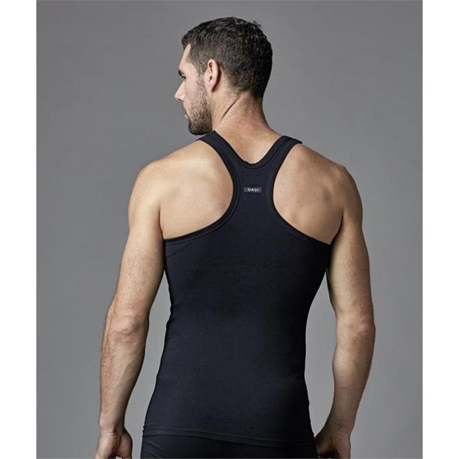 Eros ERS002 Compact Sporcu Erkek Atlet (İkili Paket) - Siyah