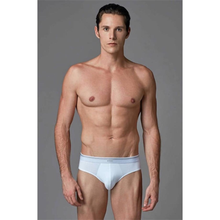 Eros ERS007 Compact Erkek Slip (İkili Paket) - BeyazSliplerEROS