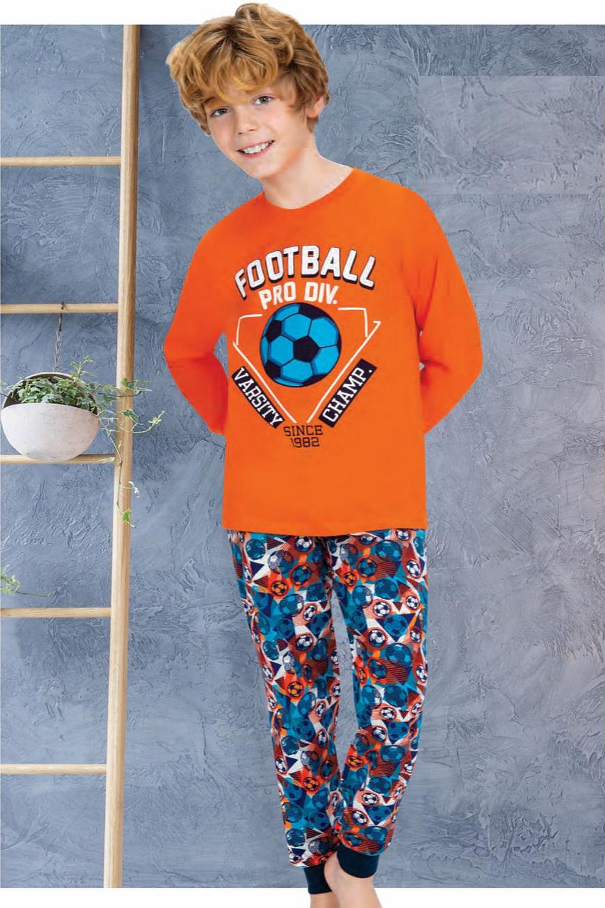 PijamalarErsoy 703GU Erkek Çocuk Garson Boy Uzun Kollu Pijama Takımı-Turuncu | Pijamapazari.comErsoy 703GU Erkek Çocuk Garson Boy Uzun Kollu Pijama Takımı-Turuncu