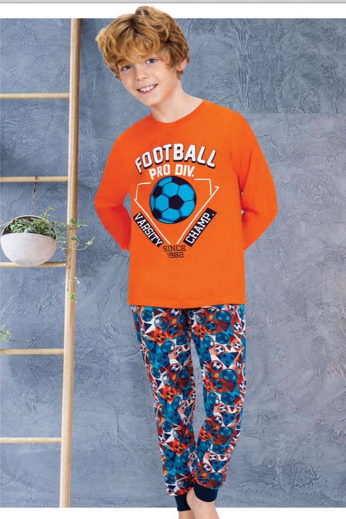 PijamalarErsoy 703U Erkek Çocuk Uzun Kollu Pijama Takımı-Turuncu | Pijamapazari.comErsoy 703U Erkek Çocuk Uzun Kollu Pijama Takımı-Turuncu