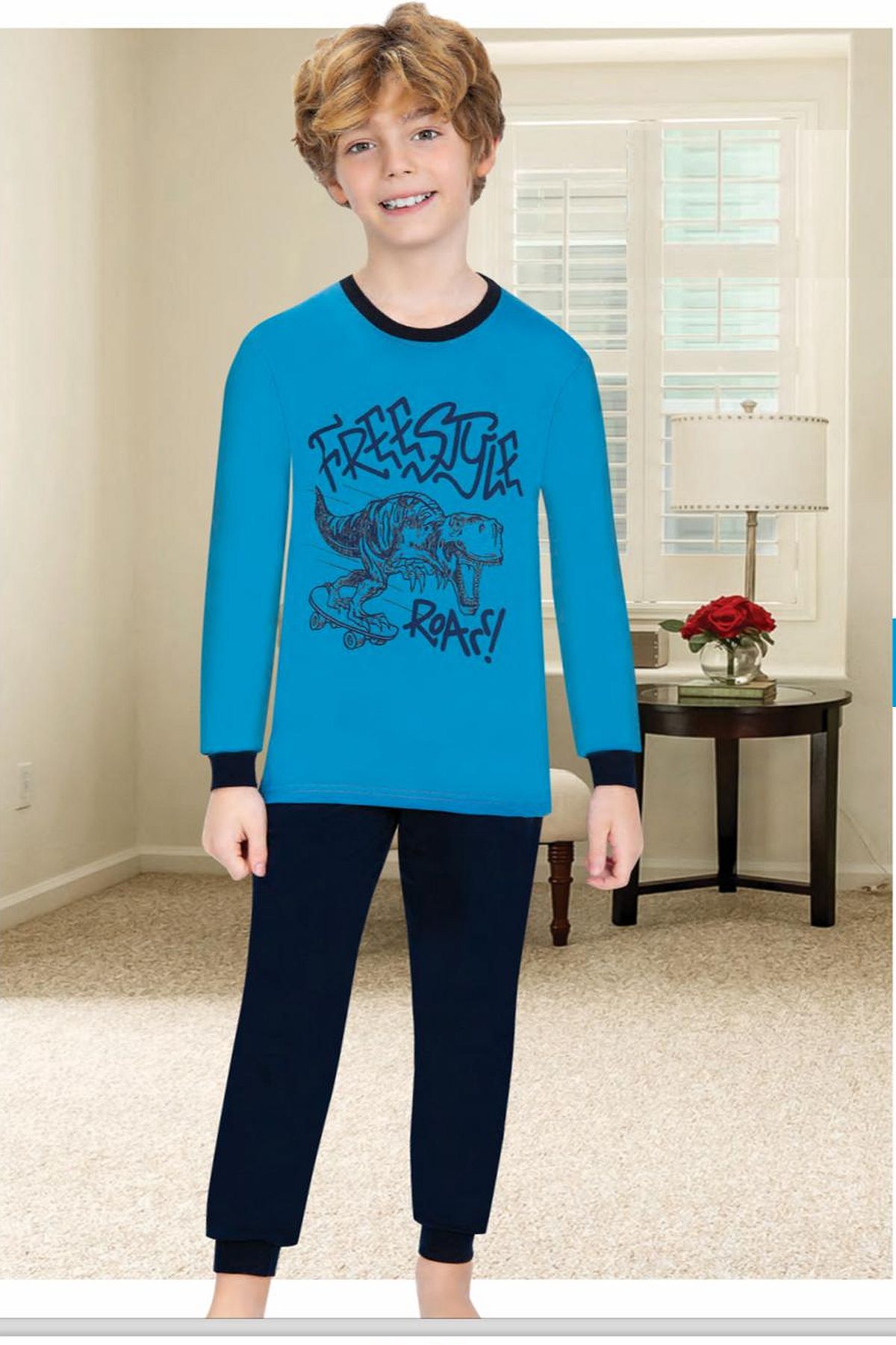 PijamalarErsoy 711U Erkek Çocuk Uzun Kollu Pijama Takımı-Mavi | Pijamapazari.comErsoy 711U Erkek Çocuk Uzun Kollu Pijama Takımı-Mavi