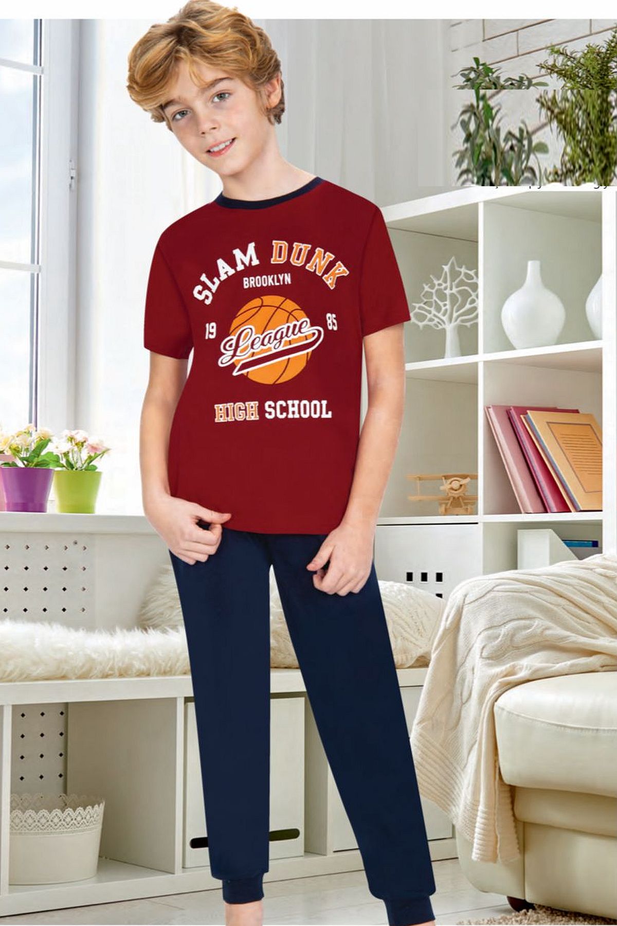 PijamalarErsoy 713K Erkek Çocuk Kısa Kollu Pijama Takımı-Bordo | Pijamapazari.comErsoy 713K Erkek Çocuk Kısa Kollu Pijama Takımı-Bordo