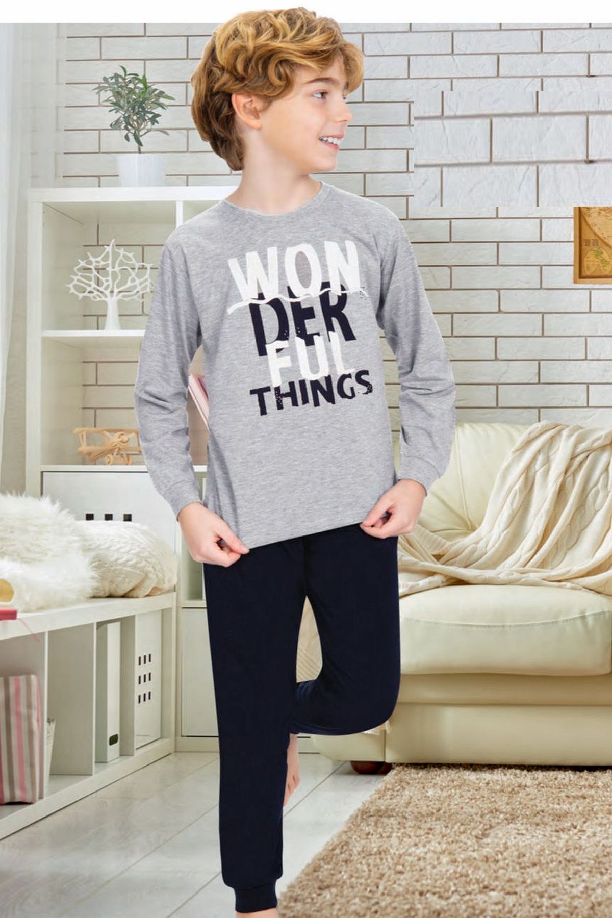 PijamalarErsoy 714G Erkek Çocuk Garson Boy Uzun Kollu Pijama Takımı-Gri | Pijamapazari.comErsoy 714G Erkek Çocuk Garson Boy Uzun Kollu Pijama Takımı-Gri
