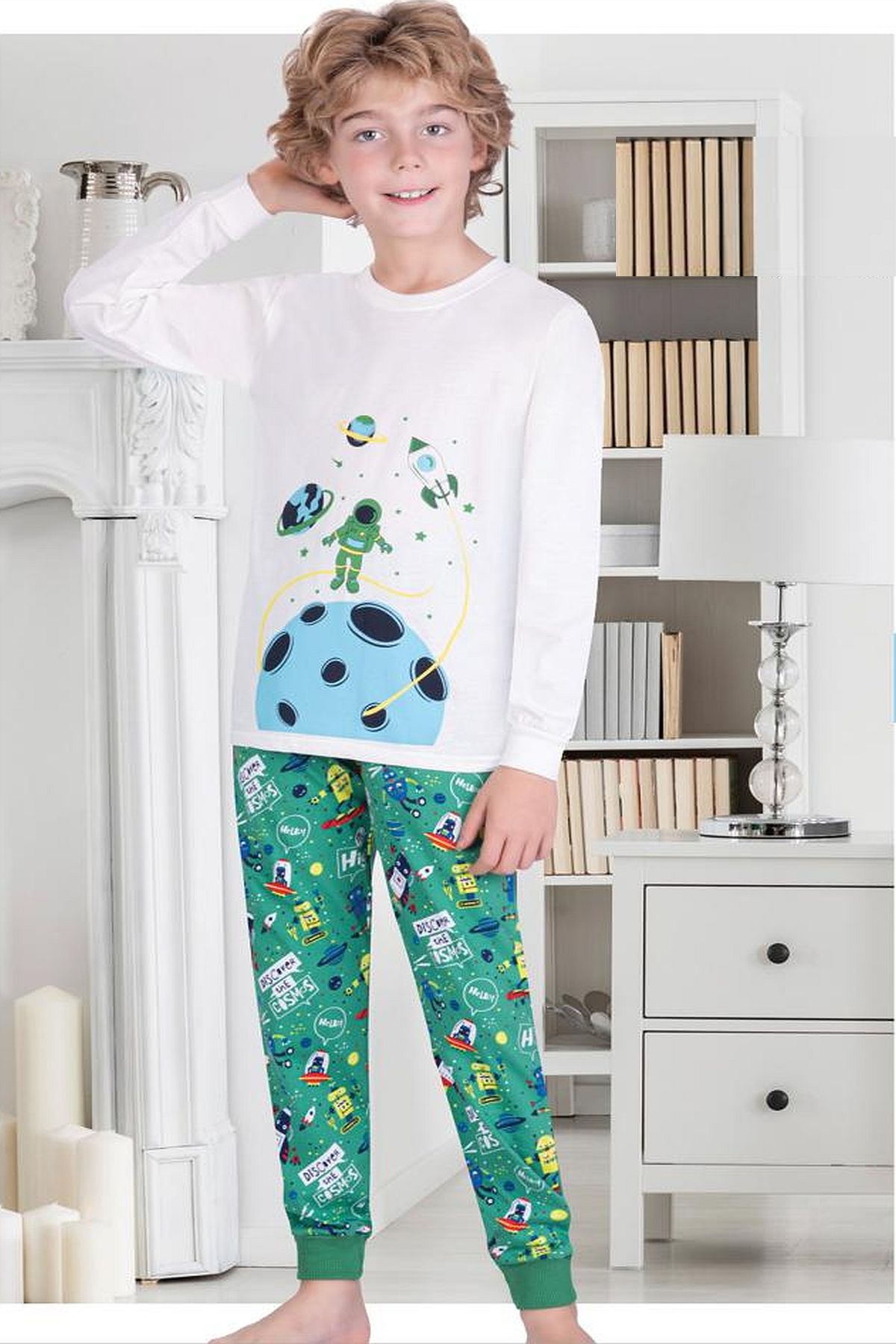 Uyku GiyimErsoy 831 Erkek Çocuk Uzun Kollu Pijama Takımı-Beyaz | Pijamapazari.comErsoy 831 Erkek Çocuk Uzun Kollu Pijama Takımı-Beyaz
