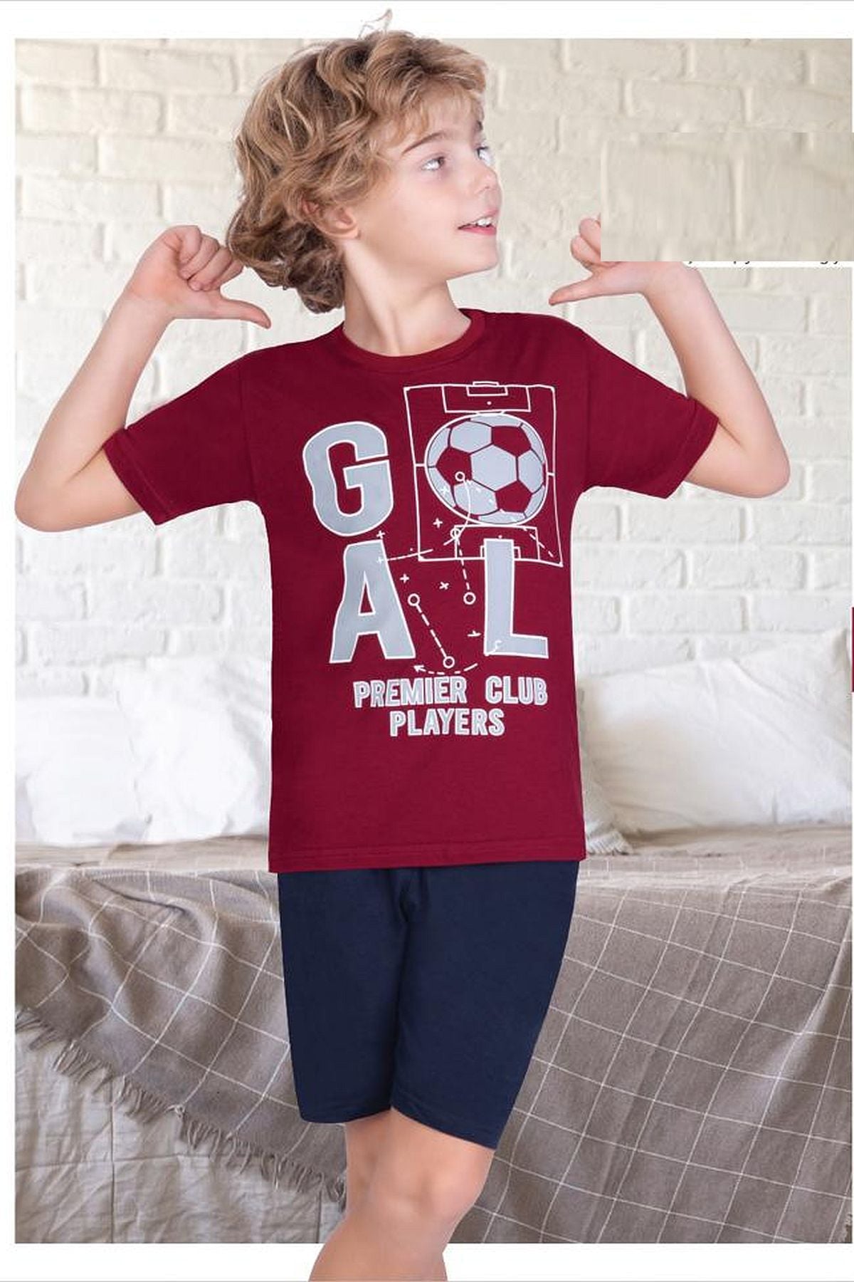 Uyku GiyimErsoy 842G Erkek Çocuk Garson Boy Kısa Kollu Şortlu Pijama Takımı-Bordo | Pijamapazari.comErsoy 842G Erkek Çocuk Garson Boy Kısa Kollu Şortlu Pijama Takımı-Bordo