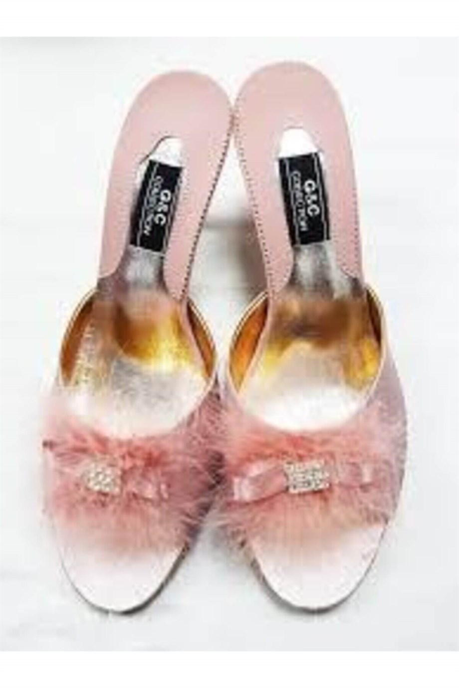 GC 175 Kadin Ev Terliği - Pudra