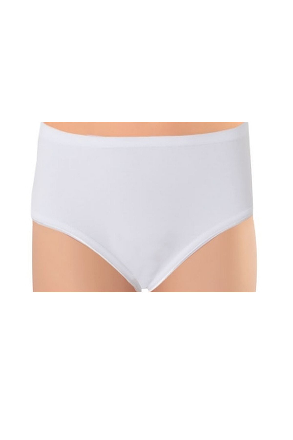 HMD 1410X6 Kız Çocuk 6lı Slip Külot-Beyaz